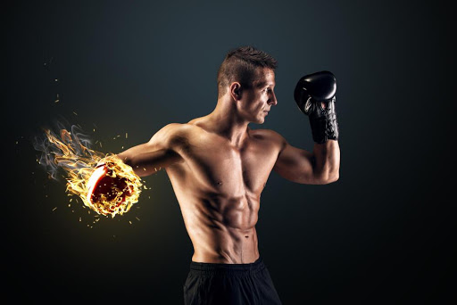 Metaphorically burning fats with boxing